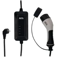 AEG Auto Laadkabel Type 2 naar Schuko - 16A / 230V - Mobiele Thuislader - 5 meter