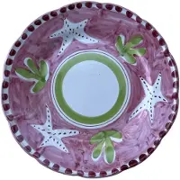 Piccola Home Amalfi Bord 26 Cm Roze - Dinerborden Keramiek Pink - PT26TV-A-ROS_SM