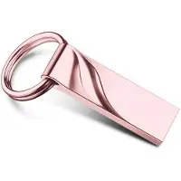 Allteq USB OTG stick - Roze - 128 GB -