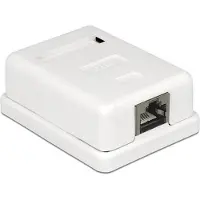 Allteq Cat 6 wandcontactdoos -