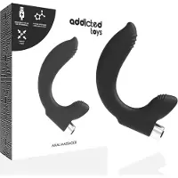 Addicted toys | Prostatic Vibrator Black Rechargeable