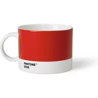 Pantone Universe Copenhagen Design Pantone - Theebeker 475 ml - Rood - 2035