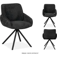 Maxfurn MX Sofa Eetkamer stoel Paolo | kleur: Antraciet