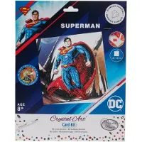 Craft Buddy Card: Warner Brothers: Superman (18x18 cm)