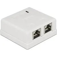 Allteq Cat 6 wandcontactdoos -