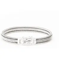 Buddha to buddha edwin mini bracelet silver