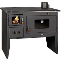 PRITY 95 Ltd. Küchenofen, houtkachel PRITY 2P50 met extra grote oven – 16kW + emissieklasse II