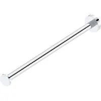 Regn 1-armige handdoekhouder 38 cm, chroom