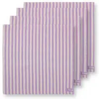 Pip studio Servet Stripes Lilac-40 x 40 cm