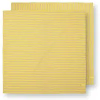 Pip studio Theedoek Stripes Yellow 65 x 65 cm (Set van 2)