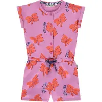 Stains & Stories Stains and Stories girls sweat jumpsuit Meisjes Jumpsuit - lilac - Maat 110