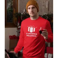 B&C Foute Kersttrui Rood - Gangster Wrapper - Maat XL - Kerstkleding voor dames & heren