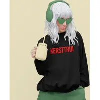 B&C Foutste Kersttrui der Kersttruien Zwart Red - Maat S - Kerstkleding voor dames & heren