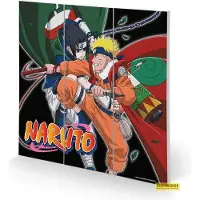 Naruto tableau en bois Training om de ander te overtreffen