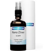Nova vitae Nano zilver spray 15ppm 100 ml