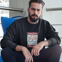 B&C Foute Kersttrui Zwart - Where My Ho’s At - Maat 4XL - Kerstkleding voor dames & heren