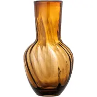 Creative Collection Saiqa vaas, bruin, glas
