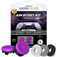 SteelSeries KontrolFreek Frenzy AimBoost Thumbsticks + Precision Rings Paars/Zwart PS5/PS4