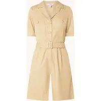Lk bennett Stella Jumpsuit Romper Stone Maat: 8 | Playsuits Outlet | Dames | Groen