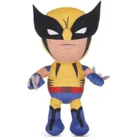 Marvel Wolverine X-men Pluche Knuffel 32 cm {Superheld Avengers Endgame Plush Toy | Speelgoed knuffelpop voor kinderen jongens meisjes - Spiderman, Hulk, Captain America, Iron Man, Thor, Deadpool}