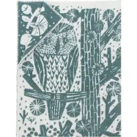 Lapuan Kankurit Wollen Plaid - METSIKKO (130x180cm) Groen - Plaids.shop