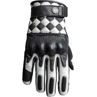 John Doe Tracker Race Flag, handschoenen ,Zwart/Wit ,3XL