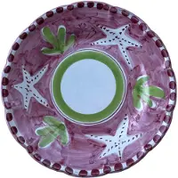 Piccola Home Amalfi Saladebord 20 Cm Roze - Kleine borden Keramiek Pink - PT20TV-A-RO-SM