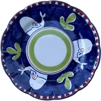 Piccola Home Amalfi Diep Bord 23 Cm Blauw - Diepe borden Keramiek Blue - PT23TV-A-EB-BAL