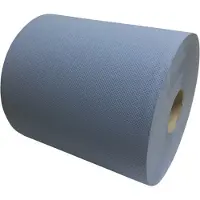 Nobrand poetspapier werkplaatsrol 26cm x 190m zwaar 2 laags papier (2 rollen)