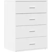 vidaXL Dressoir 60x39x80 cm bewerkt hout wit