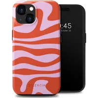 Selencia Vivid Backcover voor de Apple iPhone 15 - Dream Swirl Pink