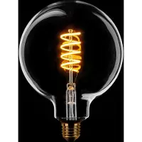 Expo ETH Globe 125mm Filament spiraal LED 7w E27 240v 2200K 3 stappen dimbaar helder