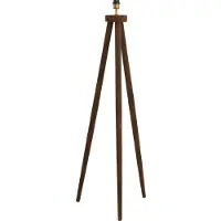 Light & Living Vloerlamp driepoot 52x52x122 cm ILIAS hout mat donker bruin