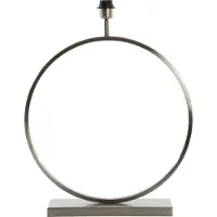 Light & Living Tafellamp Liva - 57cm - Nikkel - excl. kap