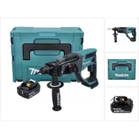 Makita DHR 202 F1J accu combihamer 18 V 2,0 J SDS Plus + 1x accu 3,0 Ah + Makpac - zonder oplader