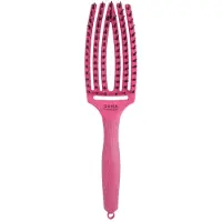 Olivia Garden Finger Brush Combo Medium Hot Pink Haarborstel