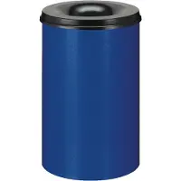 Brabantia Papierbak vlamdovend 110ltr blauw/zwart