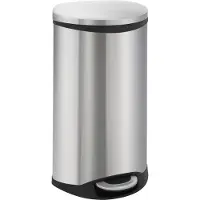EKO Shell Bin Mat Zilver RVS 30L