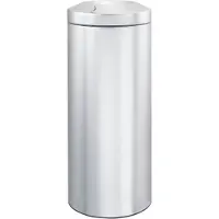 Brabantia Vlamdovende Prullenbak Mat Zilver RVS 30L