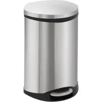 EKO Pedaalemmer Shell bin RVS mat 18 l
