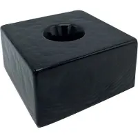 Scentchips Kandelaar Block Zwart D 8 H 3 Cm