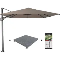 Platinum Challenger Premium T2 3.5x2.6 m - Havanna + voet en hoes
