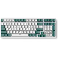 Fuegobird K3 Mechanisch Gaming Toetsenbord - 100keys - Rood Switch - QWERTY - Mechanical RGB Backlight Keyboard - WaterGreen