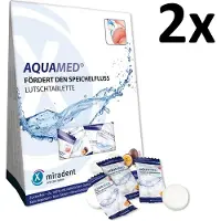 Miradent Aquamed Zuigtabletten - Xylimelts Droge Mond - 2 x 26 stuks