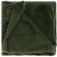 Unique living plaid klaas 150x200cm winter green