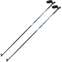 Salomon R 60 Click, langlaufpalen, zwart