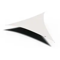 Platinum Dreamsail waterproof schaduwdoek driehoek 4x4x4 m - Cream