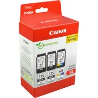 Canon PG-575XL + PG-575XL + CL-576XL Inktcartridge Zwart + 3 kleuren Multipack