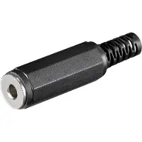 Goobay 3.5 mm jack plug | V | (Stereo, Trekontlasting, 3-polig)