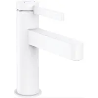 Hansgrohe Finoris - Wastafelmengkraan - Met afvoerplug - 100mm - Mat Wit